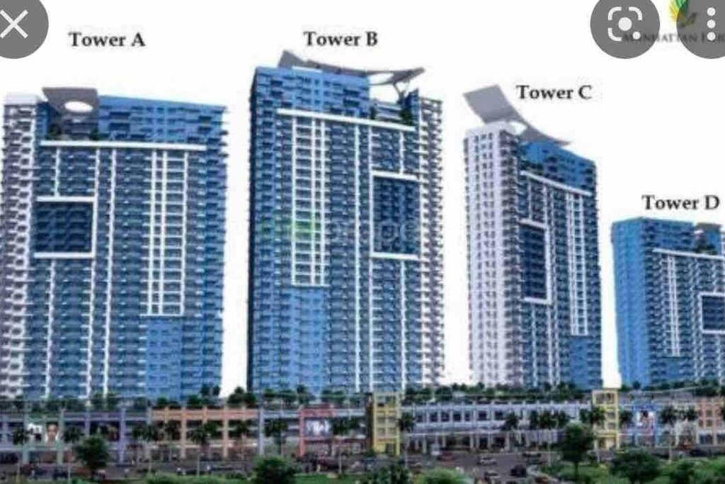 Cubao Manhattan Heights, Unit 8Bc Tower B, 1 Br Manila Exterior foto